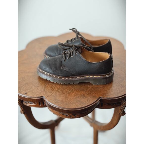 Dr. Martens MIE England Oxford Unisex Brown Shoes US Womens 5 US Mens 4 #0055 - Picture 2 of 9